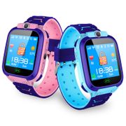 Kids Watch Smart Waterproof Watch Anti-Lost Kid Wristwatch With GPS Positioning And SOS Function Blue Pink Watchs For Children