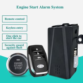 remote start stop engine push engine start stop PKE car alarm system