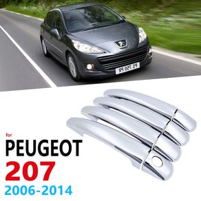  Car Door Handle Cover,for Peugeot 207 207SW SW CC 2006
