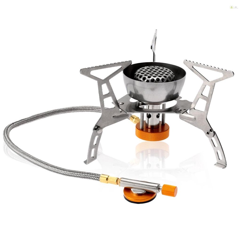 Lixada Lixada 12800W Camping Gas Stove Portable Backpacking Hiking Folding  Camp Stove