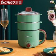 ↂ✤Zhigao dormitory student small pot electric cooking pot multi-functional dormitory household integrated mini small hot
