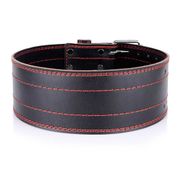 Weightlifting Belt Cowhide Leather Gym Fitness Crossifit Back Support Protector Training Equipment Weight Lifting Belts ZJ55