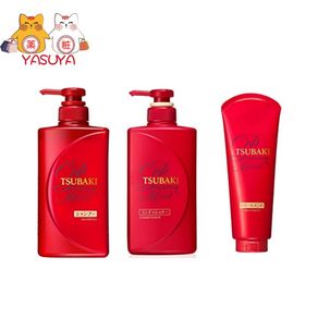 Shiseido TSUBAKI Premium Moist Shampoo Bottle 490ml TSUBAKI 高级保湿洗发水瓶 490ml