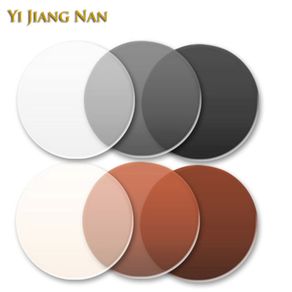 1.61 Index Photochromic Brown and Gray Anti Glare Colored Monofocal Chameleon Lenses Transition Glass Recipe