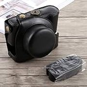 Camera & Photo Accessories Full Body Camera PU Leather Case Bag with Strap for Panasonic LUMIX LX100(Black) (Color : Black)