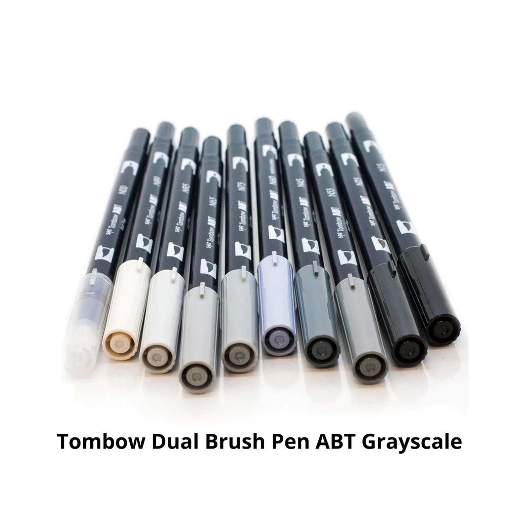 Tombow Ab-t Dual Brush Pen Markers Soft Brush Pen 108 Colors Abt  Calligraphy Professional Watercolor Marker Pens Painting - Art Markers -  AliExpress