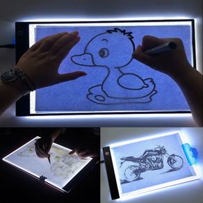 A4 Portable Led Light Box Drawing Board Artist Draw Pad,tracing