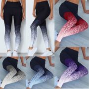 Women Yoga Pants High Elastic Fitness Sport Leggings Tights Slim Running Sportswear Sports Pants Quick Drying Training Trousers
