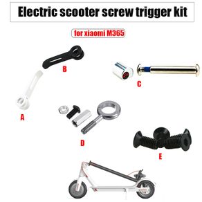 E-Scooter Lock Screw Bolt For XiaoMi M365 Electric Kick Scooter Folding  Shaft Metal Fixed Bolt Nuts Replacement Accessories Part