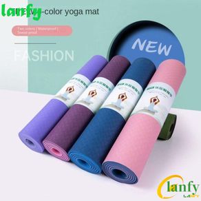 Foldable Yoga Mat Eco Friendly TPE Folding Travel Fitness Exercise Mat  Double Sided Non-slip for Yoga Pilates & Floor Workouts - AliExpress