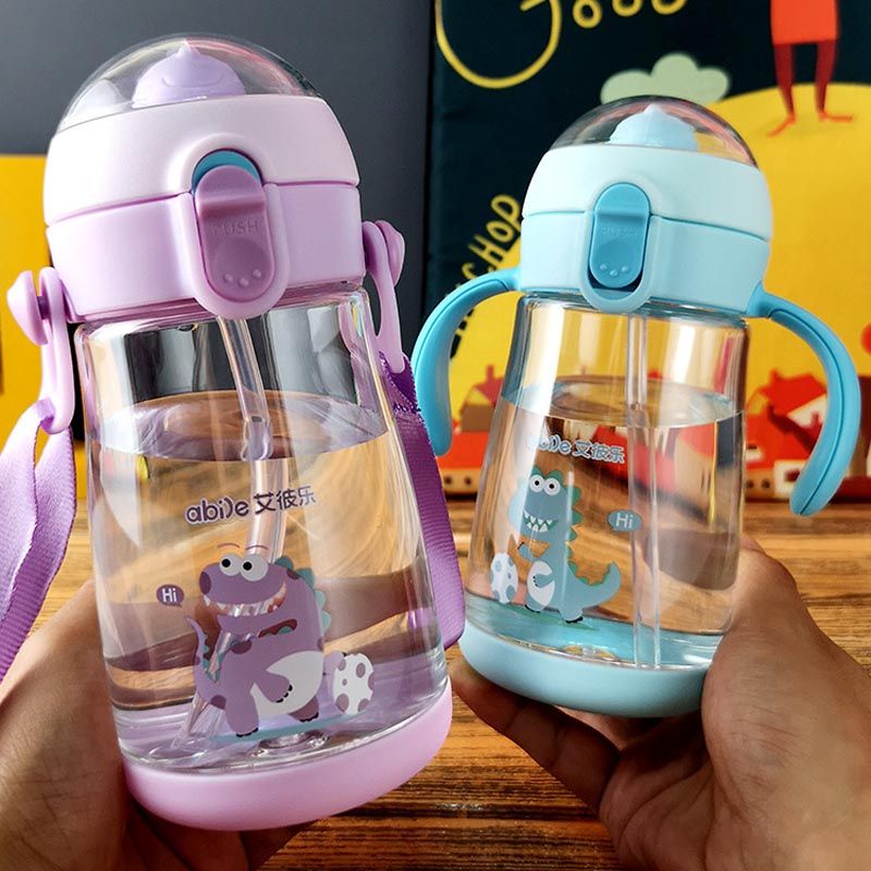 Silica Gel Feeding Kids Toddler Newborn Baby Drink Cups Water Bottles Kids  Drinking Sippy A Cup with Straw Copo Infantil Drinker