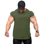 Brand Gyms Clothing Fitness Men Tank Top Solid canotta Bodybuilding Stringer Tank Tops workout Singlet Sleeveless Shirt