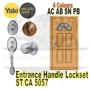 YALE ENTRANCE DOOR LOCK SET / CA5057 / DOOR HANDLE SET / YALE LOCK