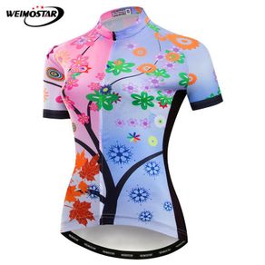 Weimostar Short Sleeve Pro Team Cycling Jersey MTB Bike Breathable Quick Drying