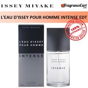 Issey Miyake L'Eau d'Issey Pour Homme Intense EDT for Men (125ml) Eau de Toilette IsseyMiyake LEau dIssey Extreme [Brand New 100% Authentic Perfume/Fragrance]