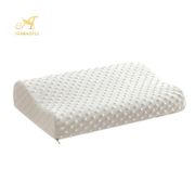 Memory Foam Pillow Orthopedic Pillow Latex Neck Pillow Fiber Slow Rebound Soft Pillow Massager Cervical Health Care-30x50Cm