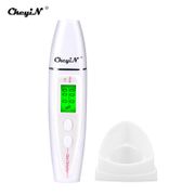 Precision Skin Oil Content Facial Skin Analyzer LCD Digital Moisture Meter Battery Operated Skin Care Tester Monitor Detector