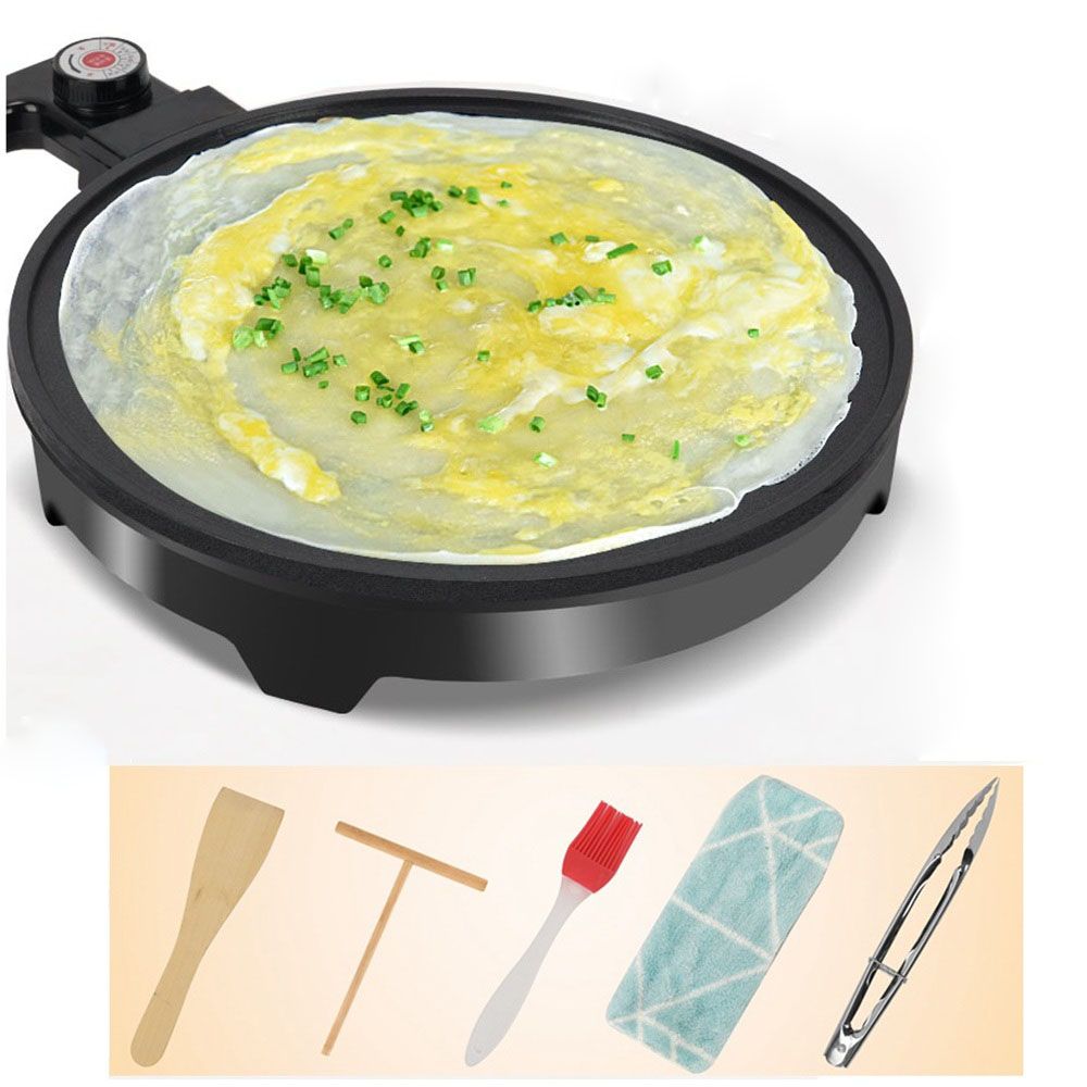 Electric Baking Pan Electric Baking Pan Double Side Heating Frying Pan Scone  Pancake Maker Non-Stick Pan Deepening crepe pan - AliExpress