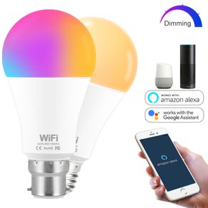 WiFi Smart Light Bulb Dimmable RGBWC Apple Homekit Siri Voice Control E27  7W