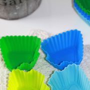 3.6cm MINI pine tree-shaped Silicone Muffin Cake Cupcake Cup Cake Mould Case Bakeware Maker Mold Tray Baking Jumbo