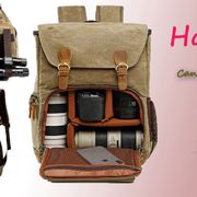 New Portable Small Travel Camera Bag Waterproof Casual Shoulder Bags for Canon Mini Camera Bag Shockproof