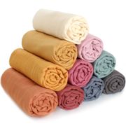 120x120cm Bamboo Newborn Blanket Baby Swaddle Blankets Muslin Swaddle Warp Solid Plain Color Cotton Baby Blanket Infant Quilt