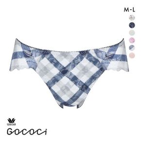 Wacoal Gococi CGG295 Comfortable Lace Printed Panties (M-L)(40PGG195)(Direct from Japan)
