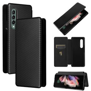 Samsung Z flip 3 Wallet Case Galaxy Casing Leather Magnetic Card Holder Cover