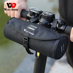 BIKING Bicycle Bag Waterproof Handlebar Front Frame Trunk Pannier Cycling Tube Bag