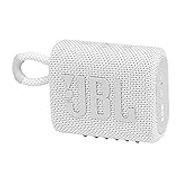 JBL GO 3 Portable Waterproof Speaker, White