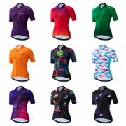 Women JPOJPO Cycling Jersey Pro Top Bike Team Cycling Clothing MTB Road Maillot Ropa Ciclismo Summer Short Sleeve Bicycle Jersey