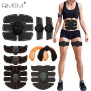 Dropshipping EMS Wireless Muscle Stimulator Abdominal Toning Belt Muscle Toner Body Muscle Fitness Trainer With Retail Box