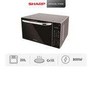 SHARP 20L Microwave with Grill R-62E0(S) - Best selling