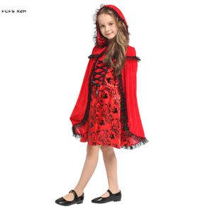 Children's Little Red Riding Hood Cosplay Costume