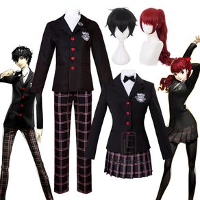 Persona 5 Joker Protagonist Akira Kurusu Ren Amamiya Cosplay Costume