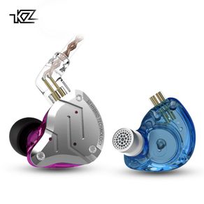 KZ ZS10 Pro 4BA+1DD Hybrid Driver In Ear Headphones DJ Metal Super Bass Headset Hifi Wired Music Earbuds Monitor Earphone