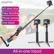 Handheld Tripod Mount Selfie Stick Extendable Monopod for DJI OSMO action Gopro Hero 10 9 8 7 6 5 4 SJCAM Xiaomi YI Sport Camera