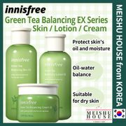 [innisfree] Green Tea Balancing Series : Skin 200ml / Lotion 160ml / Cream 50ml