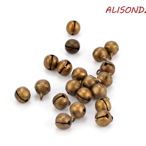 ALISONDZ Accessories Brass Metal Bronze Pendant Christmas Tree Jingle Bell Home