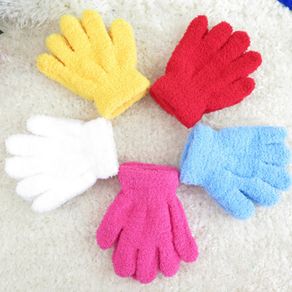 2018 HOT Infant baby gloves Girls Boys baby mitaines gants enfant Winter Warm baby gloves kids moufle enfant