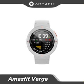 Global version Amazfit Verge Smartwatch Music Play GPS Bluetooth 5 Days Battery Life Heart Rate Monitor IP68 Waterproof White