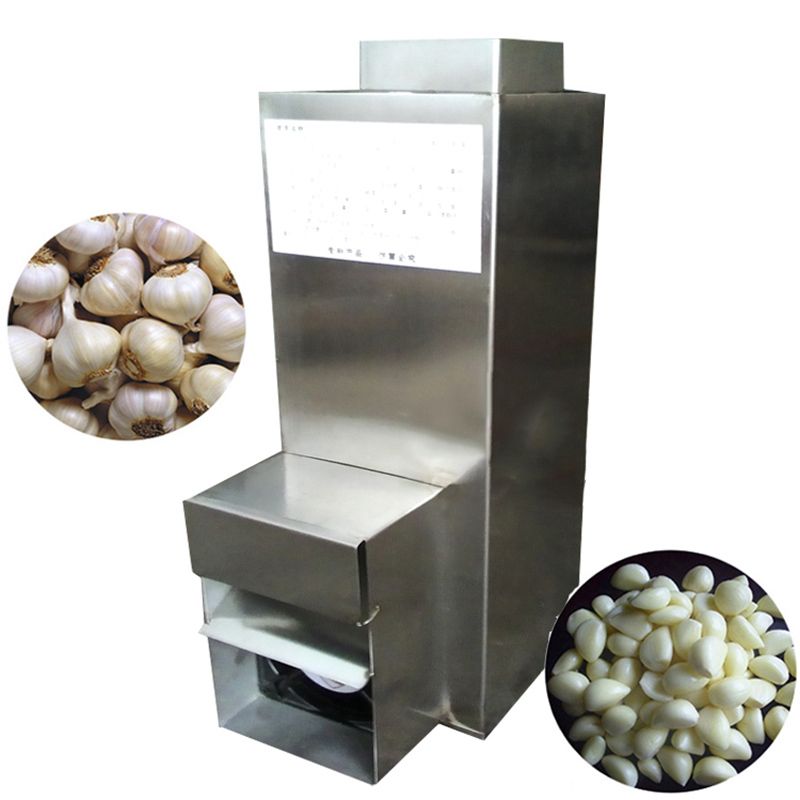 110V 180W Commercial Automatic Garlic Peeling Machine Electric Dry Garlic  Peeler