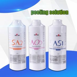 New AS1 SA2 AO3 Aqua Peeling Solution Per Bottle Aqua Facial Serum Hydra Facial Serum For Normal Skin