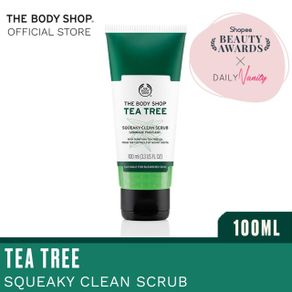 The Body Shop Tea Tree Squeaky-Clean Scrub (100ML)