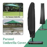 Waterproof Outdoor Banana Parasol Cantilever Rain Cover Outdoor Garden Patio Windproof Sunshade Protection Umbrella Cover