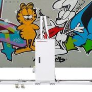 Vertical Wall Printer Direct To Wall Painting Printing Machine Outdoor 3D Wall Spray Murals Printing Machine