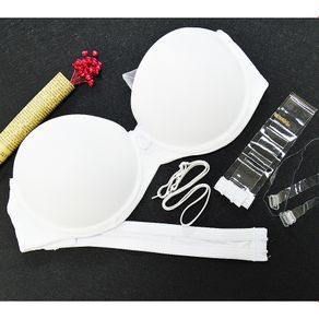 Hot Push Up Bra White Big Size Bralette Underwear Women Halter Strapless  Sexy BH Wedding A B C D E F 70 75 80 85 90 95 Prices and Specs in Singapore, 01/2024