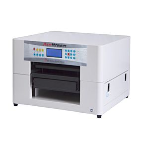 A3 Mini Digital Textile Printing Machine AR-T500 DTG Printer/CISS( Continuous Ink Supply System) with T-shirt Tray