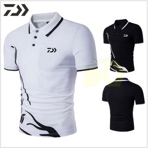 DAIWA Summer T-shirt Short Sleeves Fishing Shirt Outdoor Men Fishing Clothing