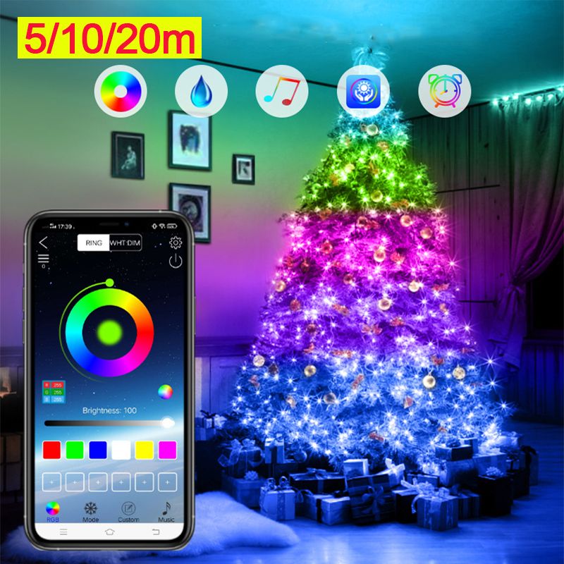 remote tree lights